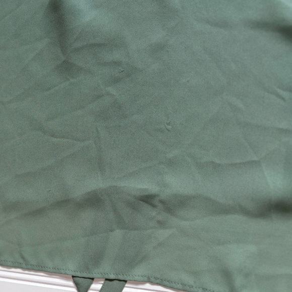LOFT Sage Green Blouse - Picture 6 of 6